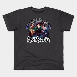 Demon Slayer - Kimetsu no Yaiba Characters Kids T-Shirt